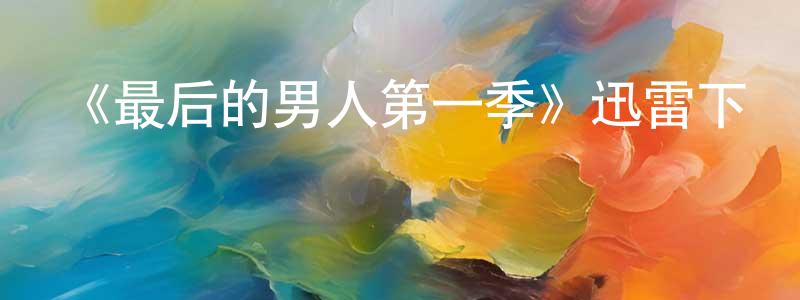蔡子燕的網絡影視資源,《最后的男人第一季》迅雷下載/在線觀看-都市情感-美劇天堂